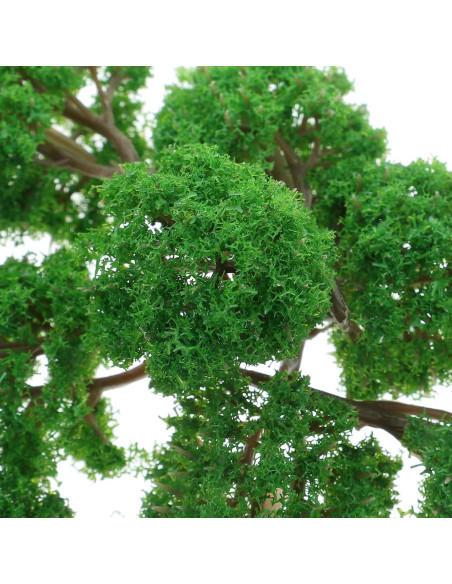 20 Árboles Modelo Paisaje 1:150 NUOLUX 7.5cm Verde