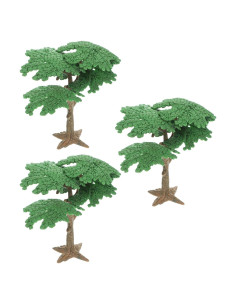Árboles miniatura 3 piezas Toyvian para paisajismo 10.5 cm