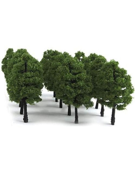 Paquete de 70 árboles modelo Taotenish para diorama