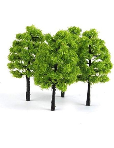 Paquete de 70 árboles modelo Taotenish para diorama