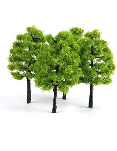 Paquete de 70 árboles modelo Taotenish para diorama