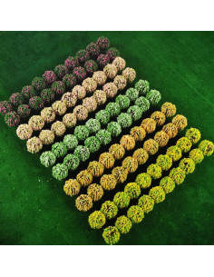 100 Árboles Coloridos 3,48 cm BAENRCY Escenografía Tren 2