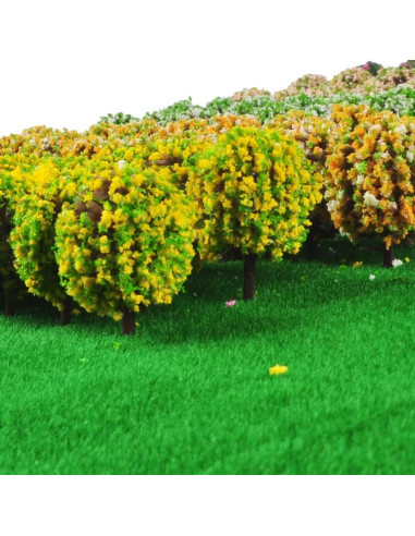 100 Árboles Coloridos 3,48 cm BAENRCY Escenografía Tren