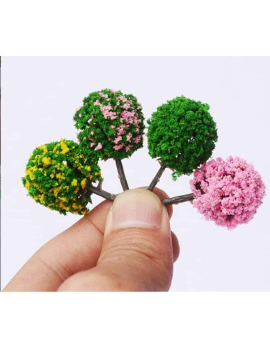 100 Árboles Coloridos 3,48 cm BAENRCY Escenografía Tren