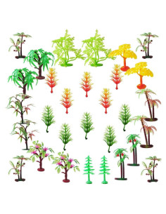 30 Árboles Modelo Escala HO NWFashion 7.5-14 cm Diorama