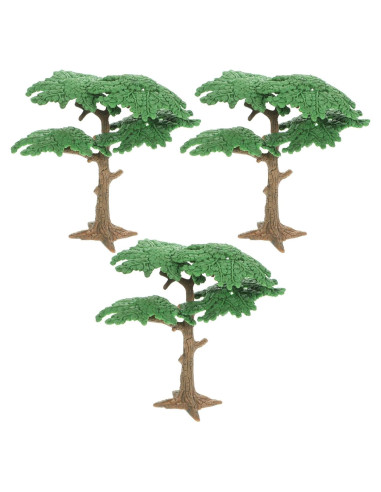 Árboles Falsos DOITOOL Miniatura Ciprés 10.5 cm 3 Pcs
