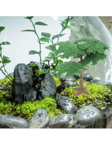 Árboles Falsos DOITOOL Miniatura Ciprés 10.5 cm 3 Pcs