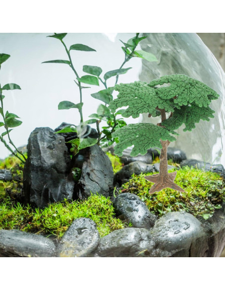 Árboles Falsos DOITOOL Miniatura Ciprés 10.5 cm 3 Pcs