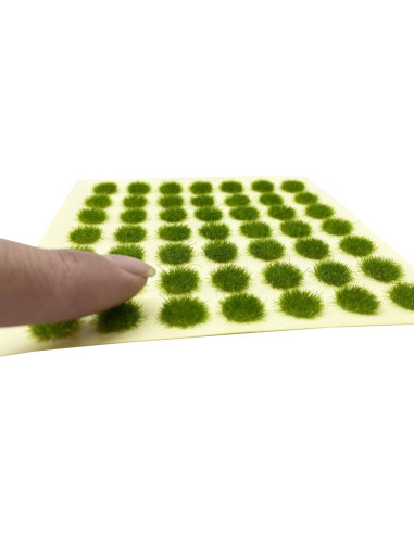 Cayway Grama Estática Tuft Verde Kit 147 Piezas para Diorama