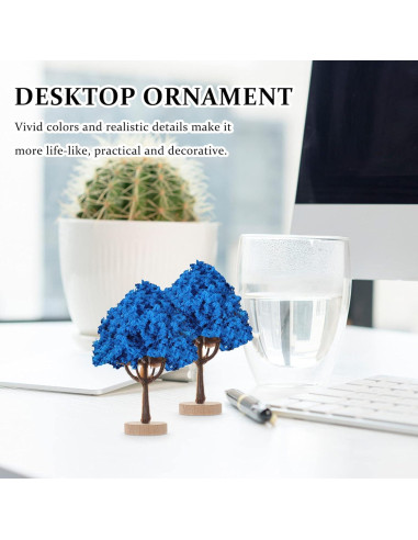 Césped Falso HOMSFOU 113g Polvo Estático Azul para Modelos