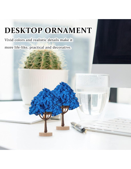 Césped Falso HOMSFOU 113g Polvo Estático Azul para Modelos