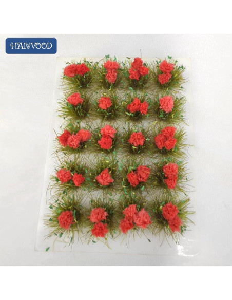 Racimo de Flores Realistas Trophy 40 Pcs Rosa Tulipán