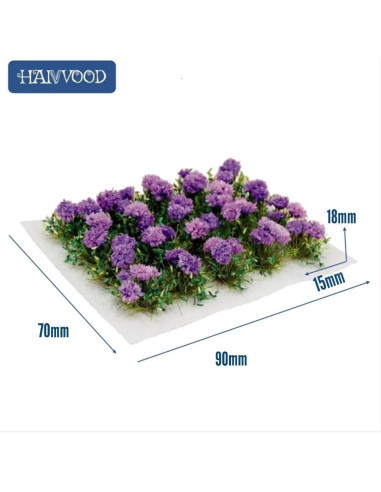 Racimo de Flores Realistas Trophy 40 Pcs Rosa Tulipán