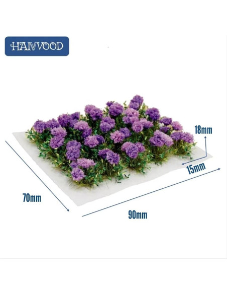 Racimo de Flores Realistas Trophy 40 Pcs Rosa Tulipán