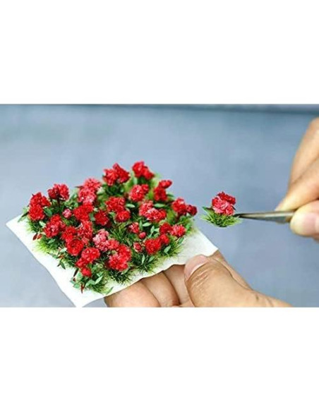 Racimo de Flores Realistas Trophy 40 Pcs Rosa Tulipán