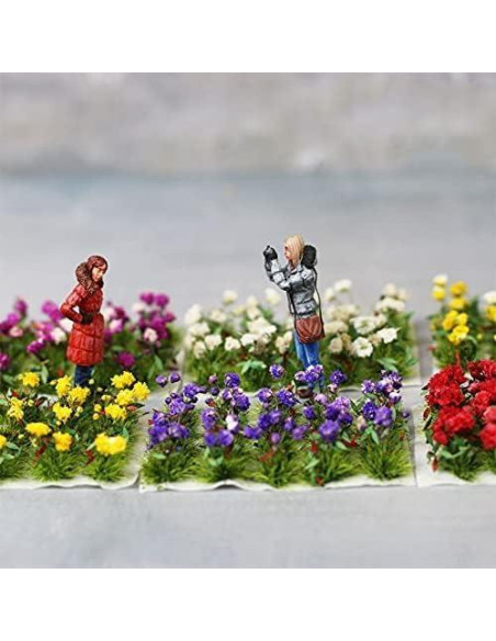 Racimo de Flores Realistas Trophy 40 Pcs Rosa Tulipán