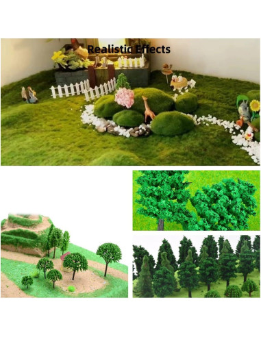 Kit de Material para Dioramas LONCESS 300g - Hierba y Arena