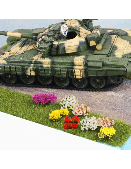 60 Piezas Flores Miniatura FOIMAS para Paisajismo DIY