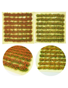 Tiras de Arbustos Miniatura Cayway 10 cm Naranja y Amarillo