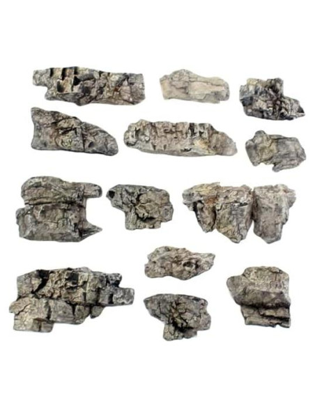 Rocas Listas Woodland Scenics 10 Piezas Yeso 17,78x16,51 cm