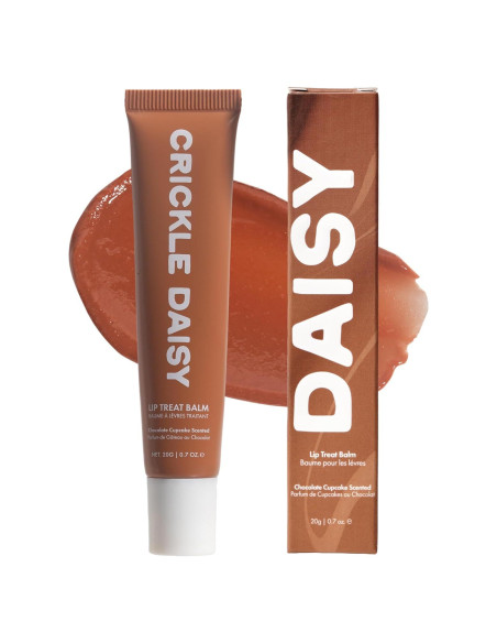 Bálsamo Labial Hidratante Crickle Daisy Pastel de Chocolate 19.84g