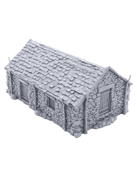 EnderToys Granero de Piedra Escenografía 3D para RPG 28mm