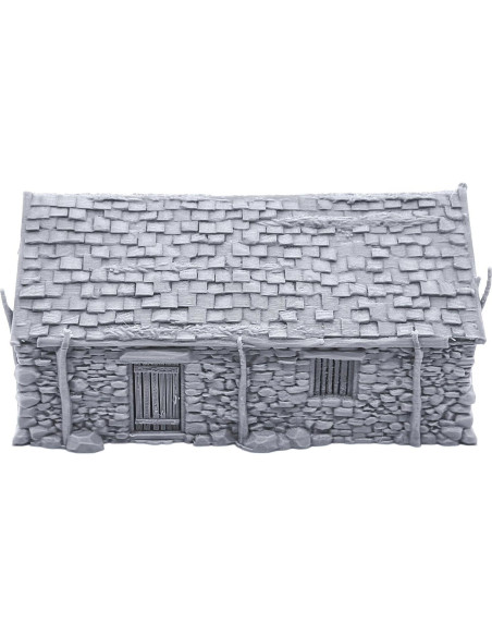 EnderToys Granero de Piedra Escenografía 3D para RPG 28mm