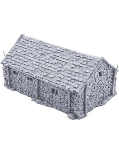 EnderToys Granero de Piedra Escenografía 3D para RPG 28mm