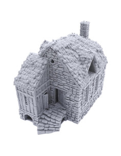 Cabaña Barlyway - Terreno 3D para RPG y Wargaming 28mm