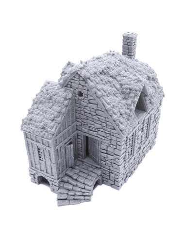 Cabaña Barlyway - Terreno 3D para RPG y Wargaming 28mm