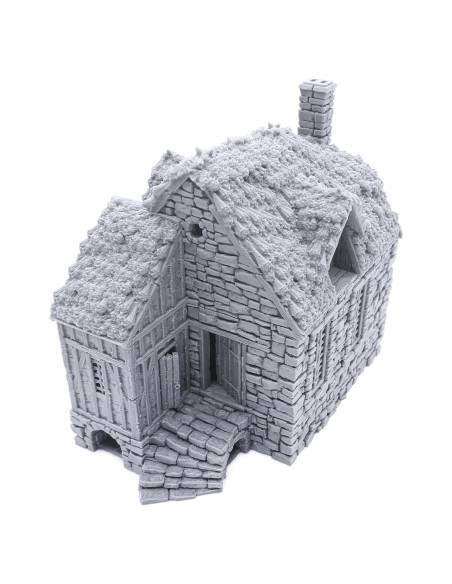 Cabaña Barlyway - Terreno 3D para RPG y Wargaming 28mm