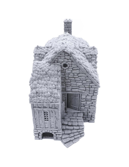 Cabaña Barlyway - Terreno 3D para RPG y Wargaming 28mm