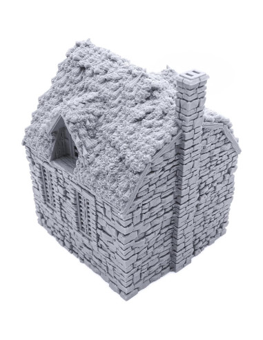 Cabaña Barlyway - Terreno 3D para RPG y Wargaming 28mm