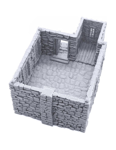 Cabaña Barlyway - Terreno 3D para RPG y Wargaming 28mm