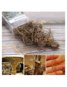 Modelo de Raíz de Vegetación Miniatura Warmtree para Diorama