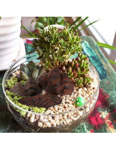 Adorno Cerámico Montaña Miniatura YARNOW 3 Piezas 2