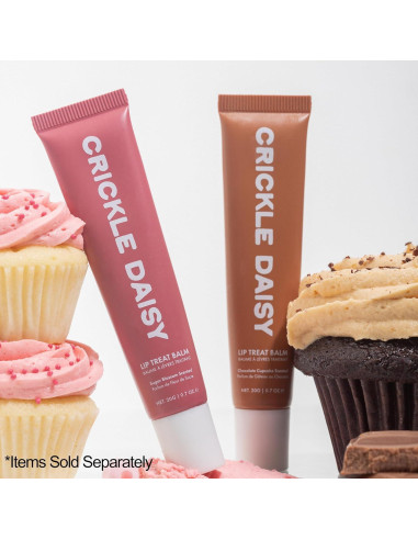 Bálsamo Labial Hidratante Crickle Daisy Pastel de Chocolate 19.84g