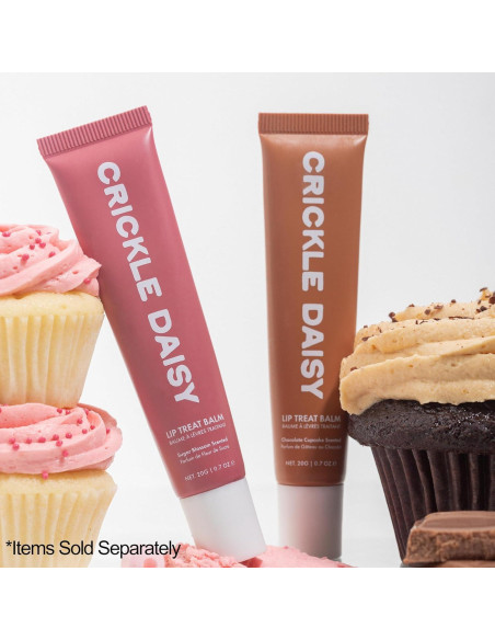 Bálsamo Labial Hidratante Crickle Daisy Pastel de Chocolate 19.84g