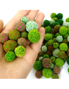 120 Piezas Árboles Miniatura OrgMemory para Paisajes 2