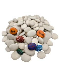 Piedras Blancas Pequeñas para Pintar Lifetop 1LB