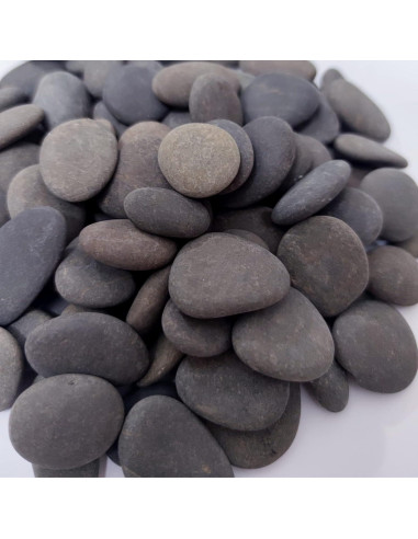 Piedras de río naturales Nasrslla 100pcs 2.54-3.81 cm