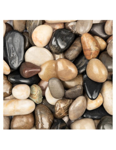 Mezcla de Rocas Naturales Ausluru 5 kg para Jardín y Acuarios