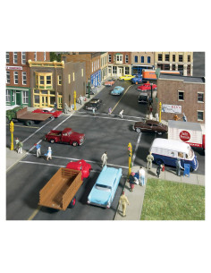 Kit de calles de asfalto Walthers Cornerstone HO 63 cm