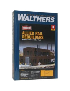 Kit Estructura Reconstructores Ferrocarriles Walthers HO 25x25x15cm 2