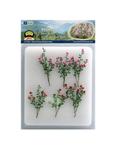 Plantas Enredaderas de Rosa Escala O Model Rectifier 6 Pzas
