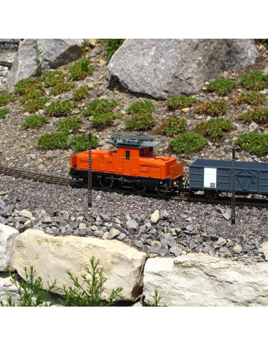 Mini Luces de Vía de Tren NUOBESTY - 2 Pcs LED Decorativas