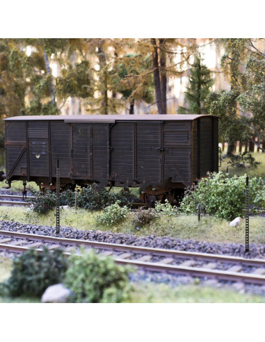 Mini Luces de Vía de Tren NUOBESTY - 2 Pcs LED Decorativas