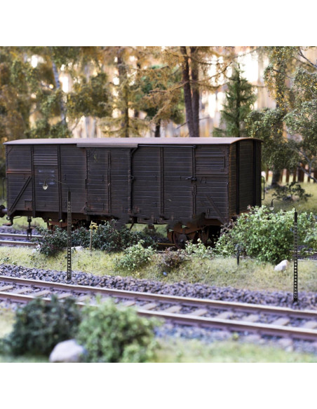 Mini Luces de Vía de Tren NUOBESTY - 2 Pcs LED Decorativas