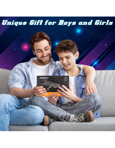 Kit de Garra Mecánica ARMPAL 3D Puzzle Madera 14+