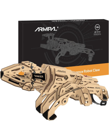 Kit de Garra Mecánica ARMPAL 3D Puzzle Madera 14+